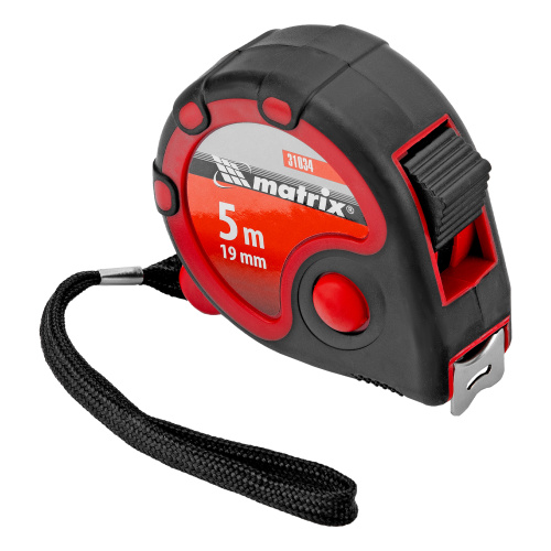 Рулетка Status 3 fixations,5 м х 19 мм,двухкомпонентный корпус,3 фиксации ленты Matrix по ценам производителя в Санкт-Петербурге с доставкой по всей России