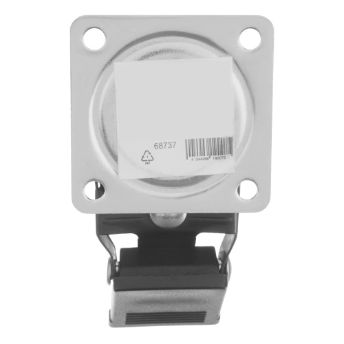 Колесо ПУ прозрачное поворотное с тормозом d-50 мм, крепление платформенное Сибртех купить в Москве с доставкой по всей России | ProtosMarket.ru