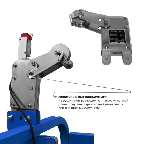Строительная люлька ZLP-800 (длина платформы 7,5 м, длина троса 60 м) по ценам производителя в Санкт-Петербурге с доставкой по всей России