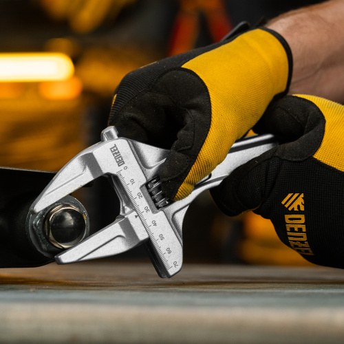 Ключ разводной 205 мм, алюминиевый Denzel купить в Москве с доставкой по всей России | ProtosMarket.ru