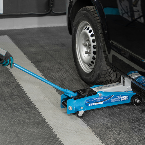 Домкрат гидравлический подкатной, высокий подъем, 3т, SUV, 190-535 мм, в кейсе Stels по ценам производителя в Санкт-Петербурге с доставкой по всей России