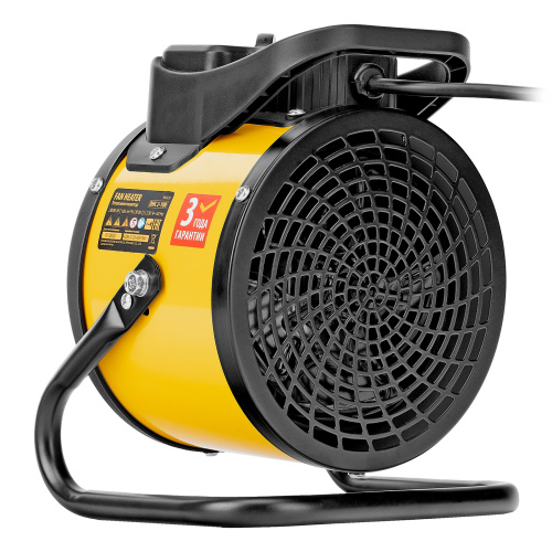 Тепловая пушка, керамический нагреватель (тепловентилятор) DHC 2-100, 230 В, 0.025/1/2 кВт Denzel по ценам производителя в Санкт-Петербурге с доставкой по всей России