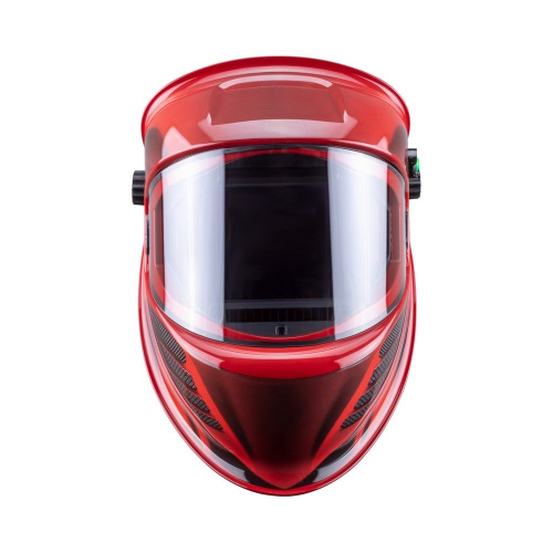 Маска сварщика КОРУНД МЕГА красная (ф-р MEGA LED) в коробке по ценам производителя в Санкт-Петербурге с доставкой по всей России