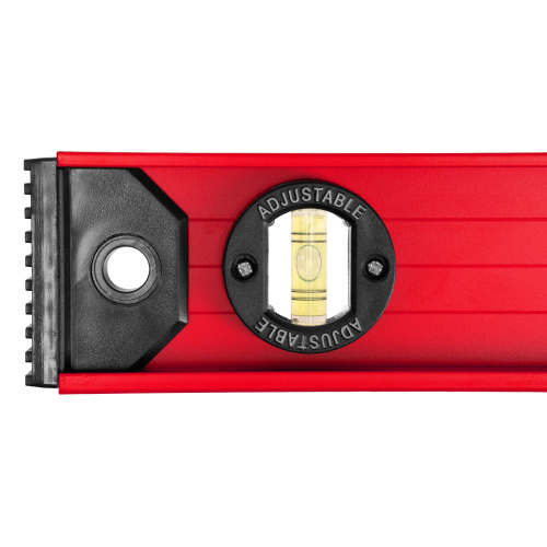 Уровень алюминиевый "Рельс", 1200 мм, 3 глазка, усиленный Matrix купить в Москве с доставкой по всей России | ProtosMarket.ru