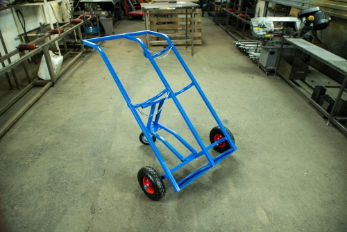 Тележка для баллонов пропан + кислород TOR ТГК-П, 2 баллона (250 пневмо+160поворотное) по ценам производителя в Санкт-Петербурге с доставкой по всей России