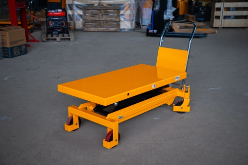 Стол подъемный передвижной 800 кг 475-1500 мм (1220х610 мм) XILIN SPS800 по ценам производителя в Санкт-Петербурге с доставкой по всей России