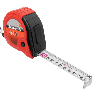 Рулетка Rubber,7,5 м х 25 мм,обрезиненный корпус Matrix по ценам производителя в Санкт-Петербурге с доставкой по всей России