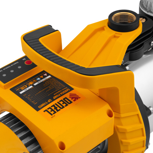 Садовый поверхностный насос GP1100SS, 1100 Вт, 4000 л/ч, подъем 45 м, пластик Denzel по ценам производителя в Санкт-Петербурге с доставкой по всей России