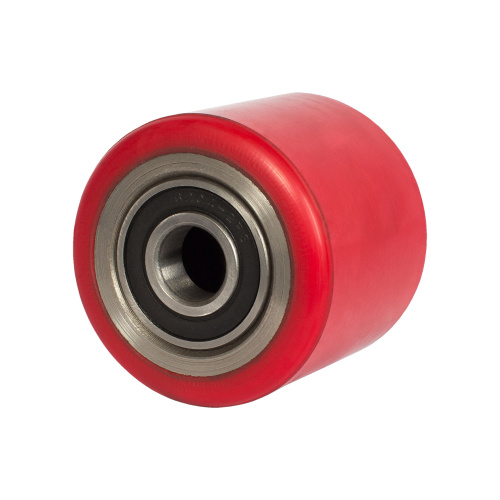 Ролик для гидравлических тележек с подшипниками, нейлон, 80 х 75мм по ценам производителя в Санкт-Петербурге с доставкой по всей России
