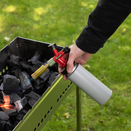 Профессиональная горелка на газовый баллон, пьезоподжиг, металлический корпус Matrix купить в Москве с доставкой по всей России | ProtosMarket.ru