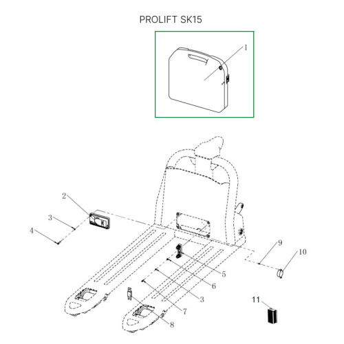 Аккумуляторная батарея 48В 30Ач Li-ion для тележек SD20L по ценам производителя в Санкт-Петербурге с доставкой по всей России
