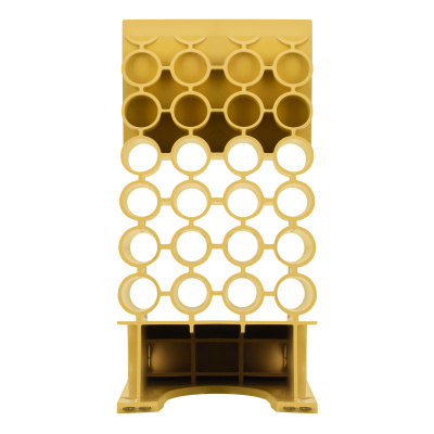 Упор противооткатный для грузового транспорта, ЖЕЛТЫЙ, 35 т, 438х200х205 мм Stels по ценам производителя в Санкт-Петербурге с доставкой по всей России