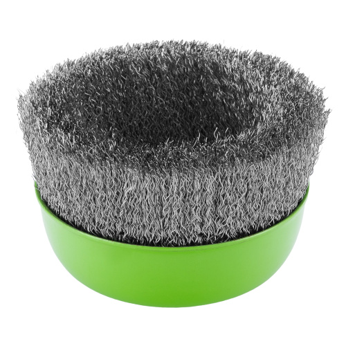 Щетка для УШМ, 125 мм, М14, "чашка", витая проволока Сибртех по ценам производителя в Санкт-Петербурге с доставкой по всей России