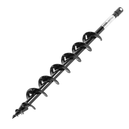 Шнек для грунта ER-80, диаметр 80 мм, длина 800 мм,соединение 20 мм, съемный нож Denzel по ценам производителя в Санкт-Петербурге с доставкой по всей России