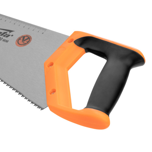 Ножовка по дереву, 500 мм, 7-8 TPI, зуб 2D, каленый зуб, двухкомпонентная рукоятка Sparta по ценам производителя в Санкт-Петербурге с доставкой по всей России