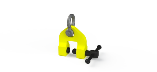 Захват струбцинный вертикальный ZSV (г/п 7,5 т, лист 0-80мм) по ценам производителя в Санкт-Петербурге с доставкой по всей России