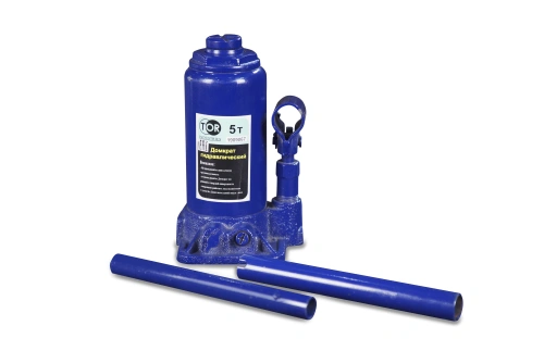 Домкрат гидравлический TOR ДГ-5 г/п 5,0 т (в пластиковом кейсе) по ценам производителя в Санкт-Петербурге с доставкой по всей России