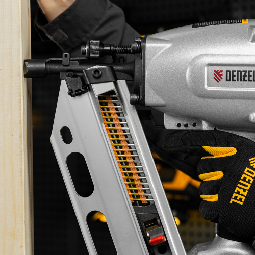 Гвозди для пнев. нейлера (оцинк.) длина - 65 мм, диам. - 2,9 мм, 2000 шт. Denzel купить в Москве с доставкой по всей России | ProtosMarket.ru