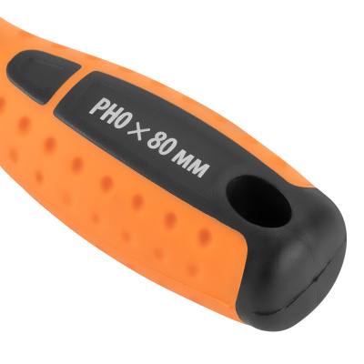 Отвертка "Point", PH0 х 80 мм, CS, двухкомпонентная рукоятка Sparta купить в Москве с доставкой по всей России | ProtosMarket.ru