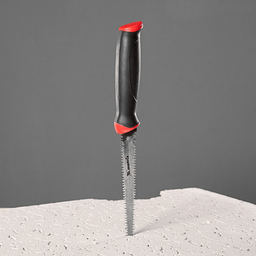 Ножовка по гипсокартону, 180 мм, две рабочие кромки полотна, двухкомпонентная рукоятка Matrix купить в Москве с доставкой по всей России | ProtosMarket.ru