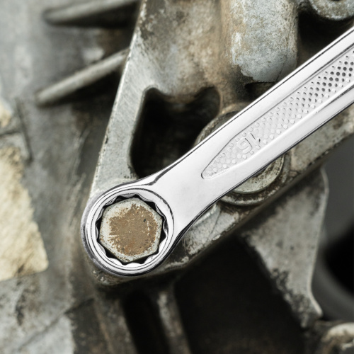 Ключ комбинированный, 16 мм, CrV, антислип Stels по ценам производителя в Санкт-Петербурге с доставкой по всей России