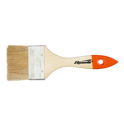 Кисть плоская Slimline 2.5" (63 мм) натуральная щетина, деревянная ручка Sparta купить в Москве с доставкой по всей России | ProtosMarket.ru
