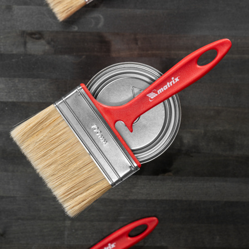 Кисть флейцевая "Эмали" Color Line 100 х 12 мм Matrix купить в Москве с доставкой по всей России | ProtosMarket.ru