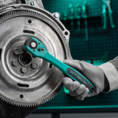 Набор инструментов 1/2", 1/4", CrV, 12 гранные головки, пластиковый кейс, 109 предмета Stels купить в Москве с доставкой по всей России | ProtosMarket.ru