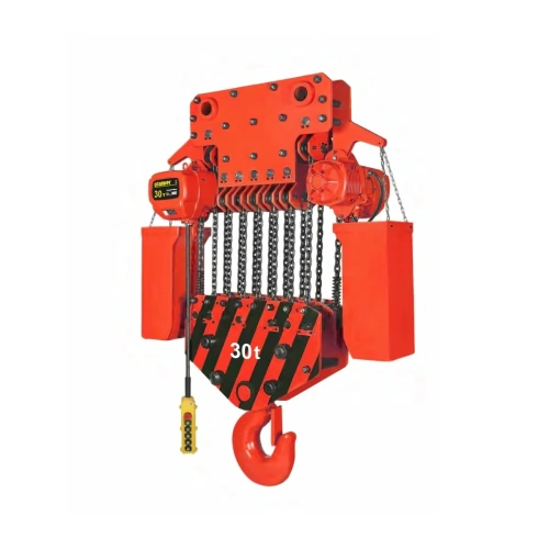 30т 9м таль цепная ТЭЦ OCALIFT 30-12s 380в передвижная по ценам производителя в Санкт-Петербурге с доставкой по всей России