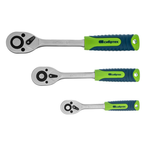 Набор инструментов, 1/2", 3/8", 1/4", пластиковый кейс 215 предм. Сибртех купить в Москве с доставкой по всей России | ProtosMarket.ru