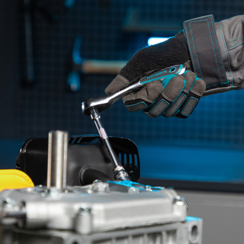 Набор торцевых головок, трещотка 120 зубьев, 1/4", CrV, 12 предметов Gross купить в Москве с доставкой по всей России | ProtosMarket.ru