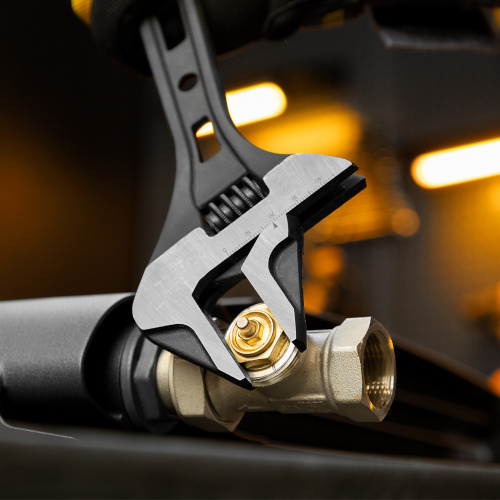 Ключ разводной, 300 мм, CrV, кованый Denzel купить в Москве с доставкой по всей России | ProtosMarket.ru