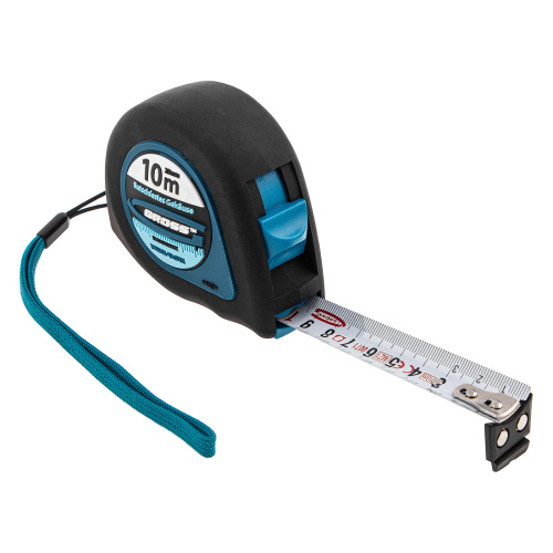 Рулетка "Ergonomisch",10 м x 25 мм,магнитный обрезиненный зацеп Gross по ценам производителя в Санкт-Петербурге с доставкой по всей России