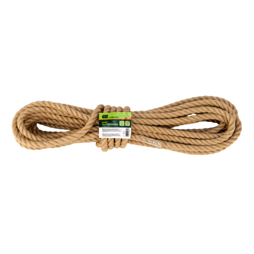 Канат льнопеньковый, D 10 мм, L 10 м Сибртех купить в Москве с доставкой по всей России | ProtosMarket.ru