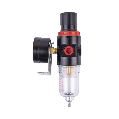 Регулятор давления AERO с манометром и фильтром-осушителем 1/4 F по ценам производителя в Санкт-Петербурге с доставкой по всей России