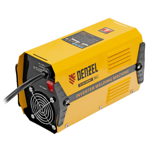 Аппарат инверторный дуговой сварки DS-180 Compact, 180 А, ПВ 70%, диаметр электрода 1.6-4 мм Denzel по ценам производителя в Санкт-Петербурге с доставкой по всей России