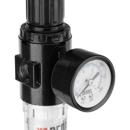 Фильтр-регулятор FR1500, 10 бар, 1500 л/мин, 1/4" Denzel по ценам производителя в Санкт-Петербурге с доставкой по всей России