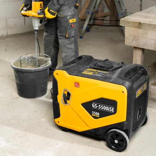 Генератор инверторный GS-5500iSE, 5,5 кВт, 230 В, закрытый корпус,электростартер Denzel по ценам производителя в Санкт-Петербурге с доставкой по всей России