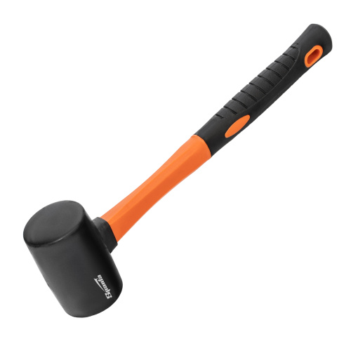 Киянка резиновая, 225 г, черная резина, фибергласовая рукоятка Sparta купить в Москве с доставкой по всей России | ProtosMarket.ru