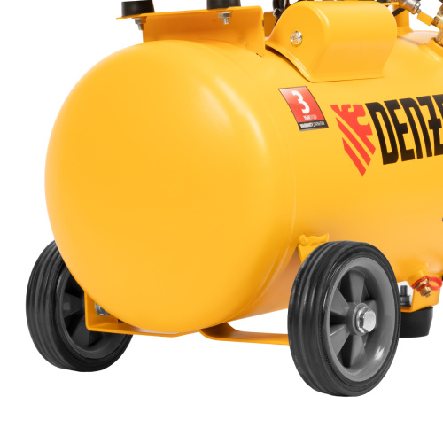 Компрессор DLS950/24 безмаслянный малошумный 950 Вт, 165 л/мин, ресивер 24 л Denzel по ценам производителя в Санкт-Петербурге с доставкой по всей России