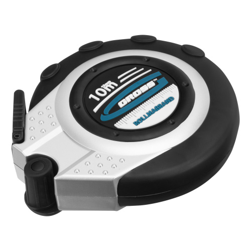 Рулетка геодезическая 10 м х 13 мм, закрытый корпус, металлическая лента, нейлон Gross купить в Москве с доставкой по всей России | ProtosMarket.ru