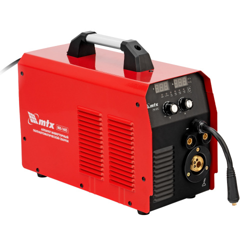 Аппарат инвертор. полуавтомат. cварки MIG-160S, 160A, ПВ 60%, катушка 5 кг MTX по ценам производителя в Санкт-Петербурге с доставкой по всей России