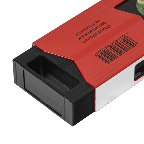 Уровень алюминиевый магнитный, 1000 мм, фрезерованный, 3 глазка (1 зеркальный) усиленный Matrix по ценам производителя в Санкт-Петербурге с доставкой по всей России