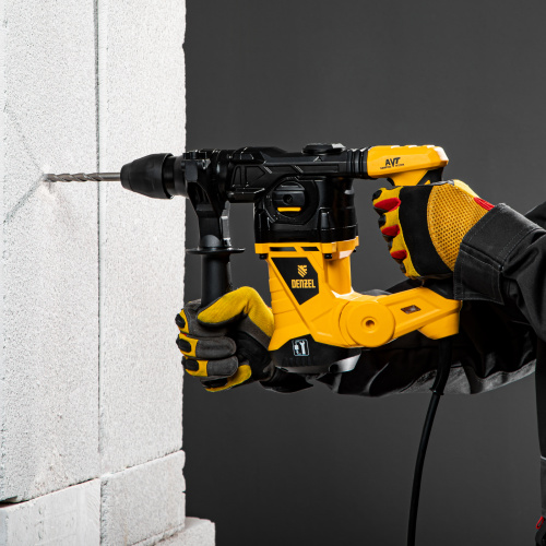 Перфоратор электрический RHV-1250-30, SDS-plus, 1250 Вт, 5 Дж, 3 плюс 1 режим Denzel купить в Москве с доставкой по всей России | ProtosMarket.ru