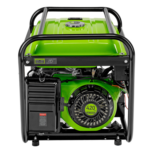 Генератор бензиновый БС-6500Э, 5.5 кВт, 230В, четырехтактный, 25 л, электростартер Сибртех по ценам производителя в Санкт-Петербурге с доставкой по всей России