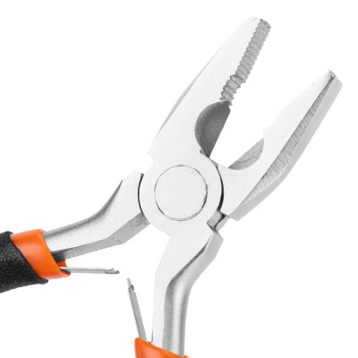 Плоскогубцы Mini, 130 мм, никелированные, авторазжим Sparta по ценам производителя в Санкт-Петербурге с доставкой по всей России