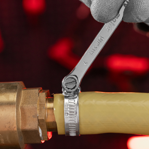 Ключ комбинированный, 7 мм, CrV, полированный хром Matrix по ценам производителя в Санкт-Петербурге с доставкой по всей России