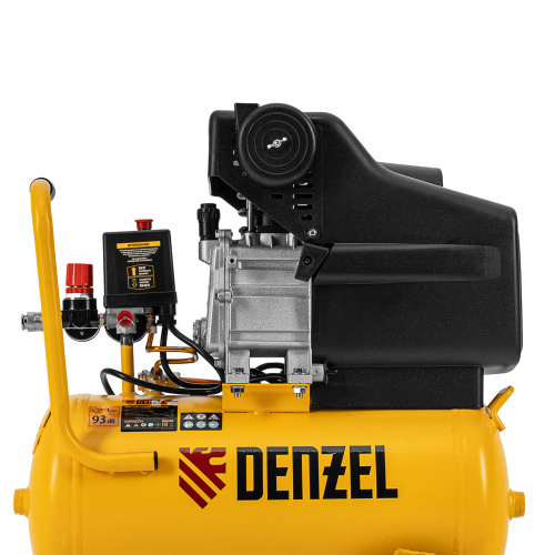 Компрессор воздушный DC1500/24, прямой привод, 1.5 кВт, 24 литра, 220 л/мин Denzel по ценам производителя в Санкт-Петербурге с доставкой по всей России