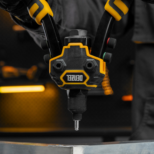 Заклепочник двуручный, заклепки 2,4-3,2-4,0-4,8-6,4 мм Denzel купить в Москве с доставкой по всей России | ProtosMarket.ru