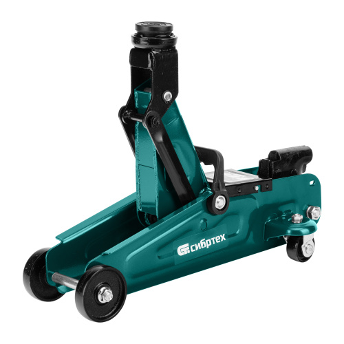 Домкрат гидравлический подкатной, 2 т, 135-320 мм, в пласт. кейсе Сибртех по ценам производителя в Санкт-Петербурге с доставкой по всей России